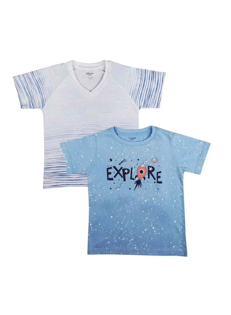 2 Pack Little Adventurers Soft Jersey Tees