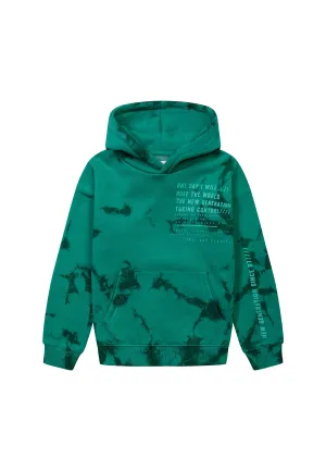 Boys Tie & Dye Hooded Fleece