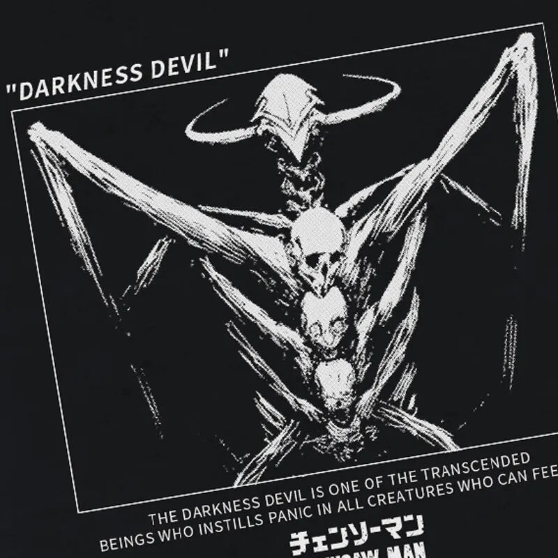 Darkness Devil Chainsaw Man Black T-Shirt