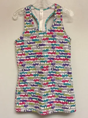 Ivivva Size 8 Multi Polyester Big Girls Work-Out Tops