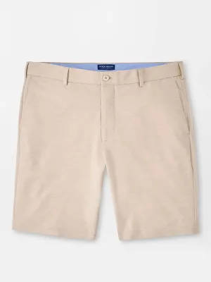 Peter Millar Surge Linen Blend Performance Short in Khaki